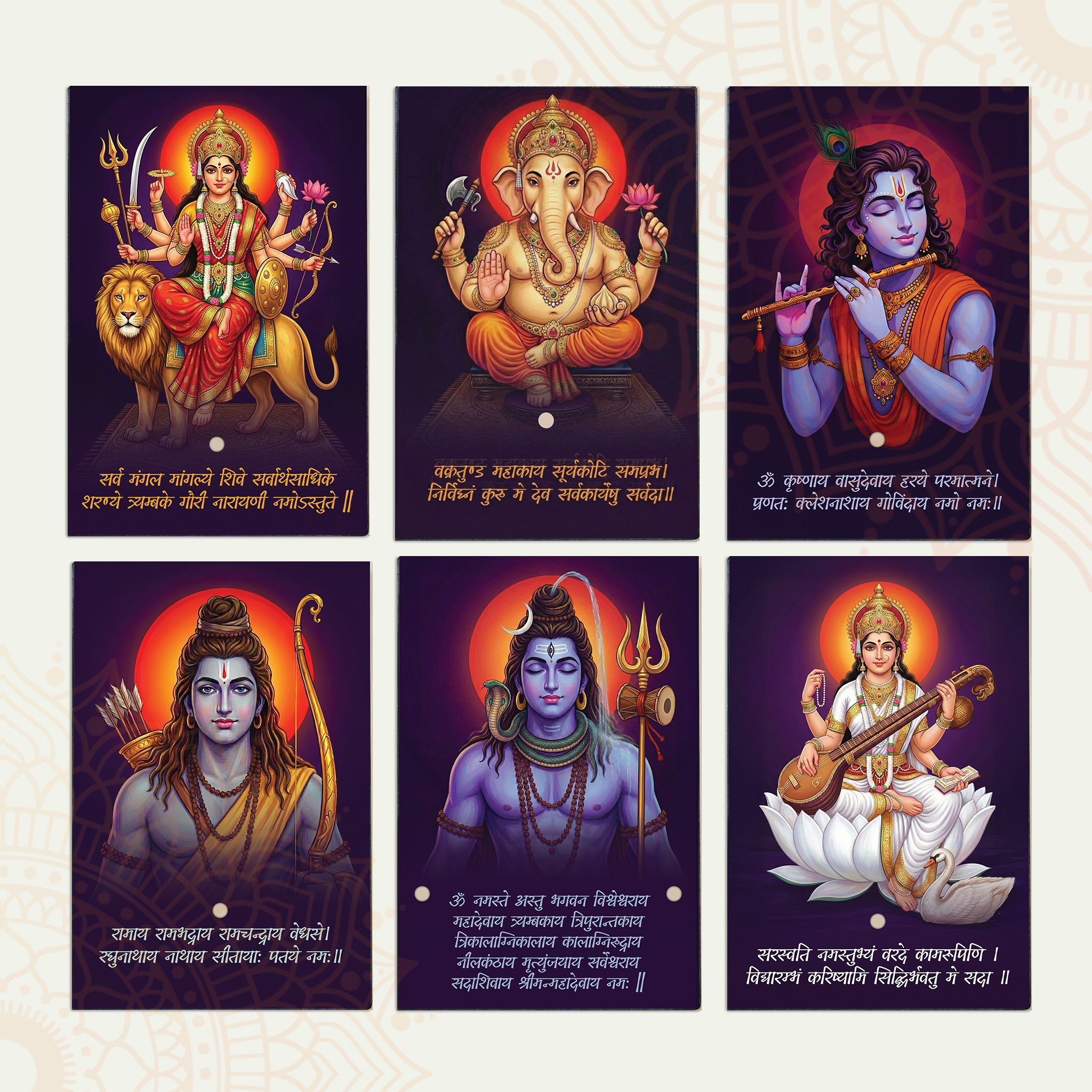 Divine Acrylic Frames Assembly (Pack of 6)