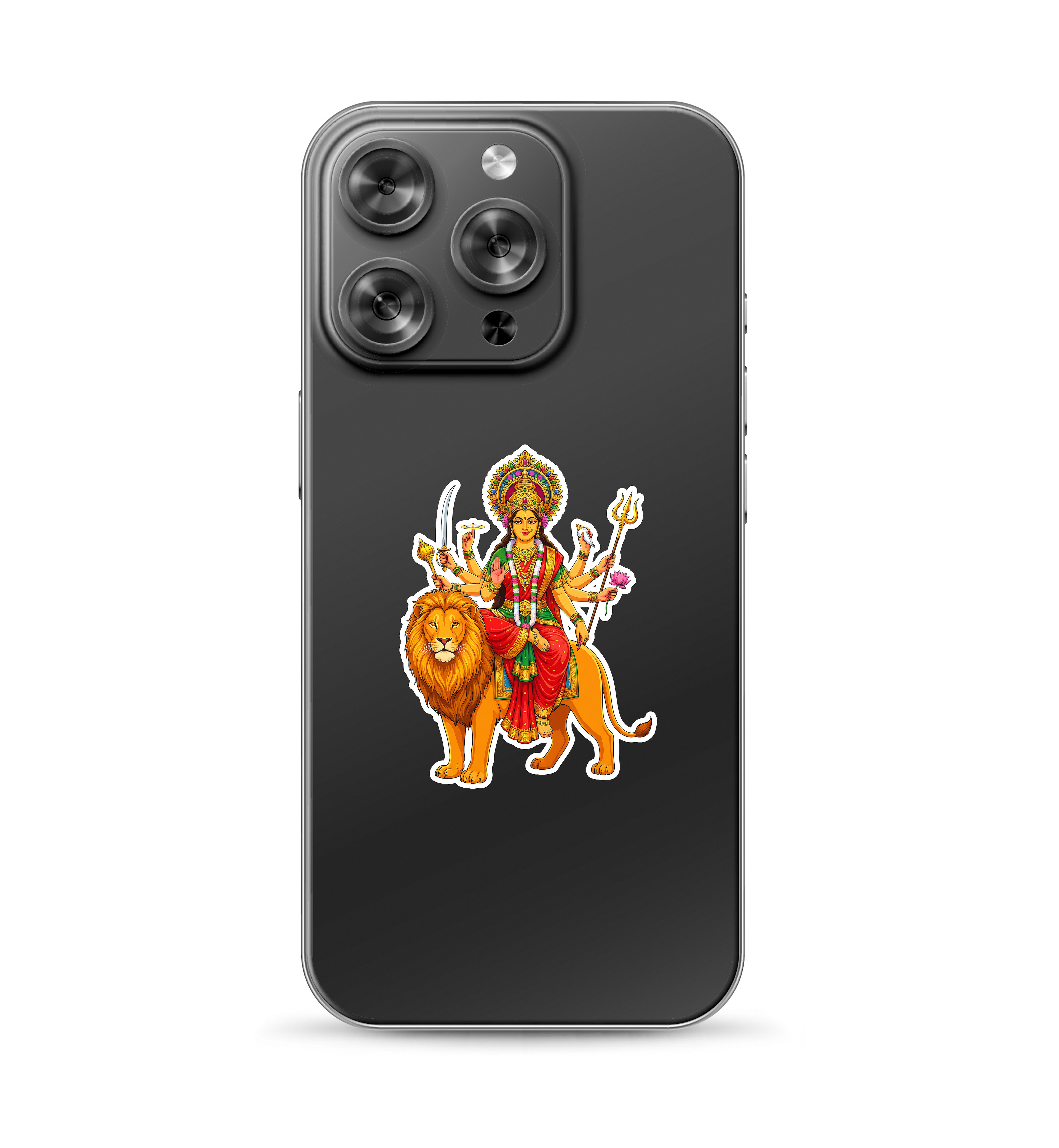 Durga Maa Sticker for Laptop, Mobile and Collection