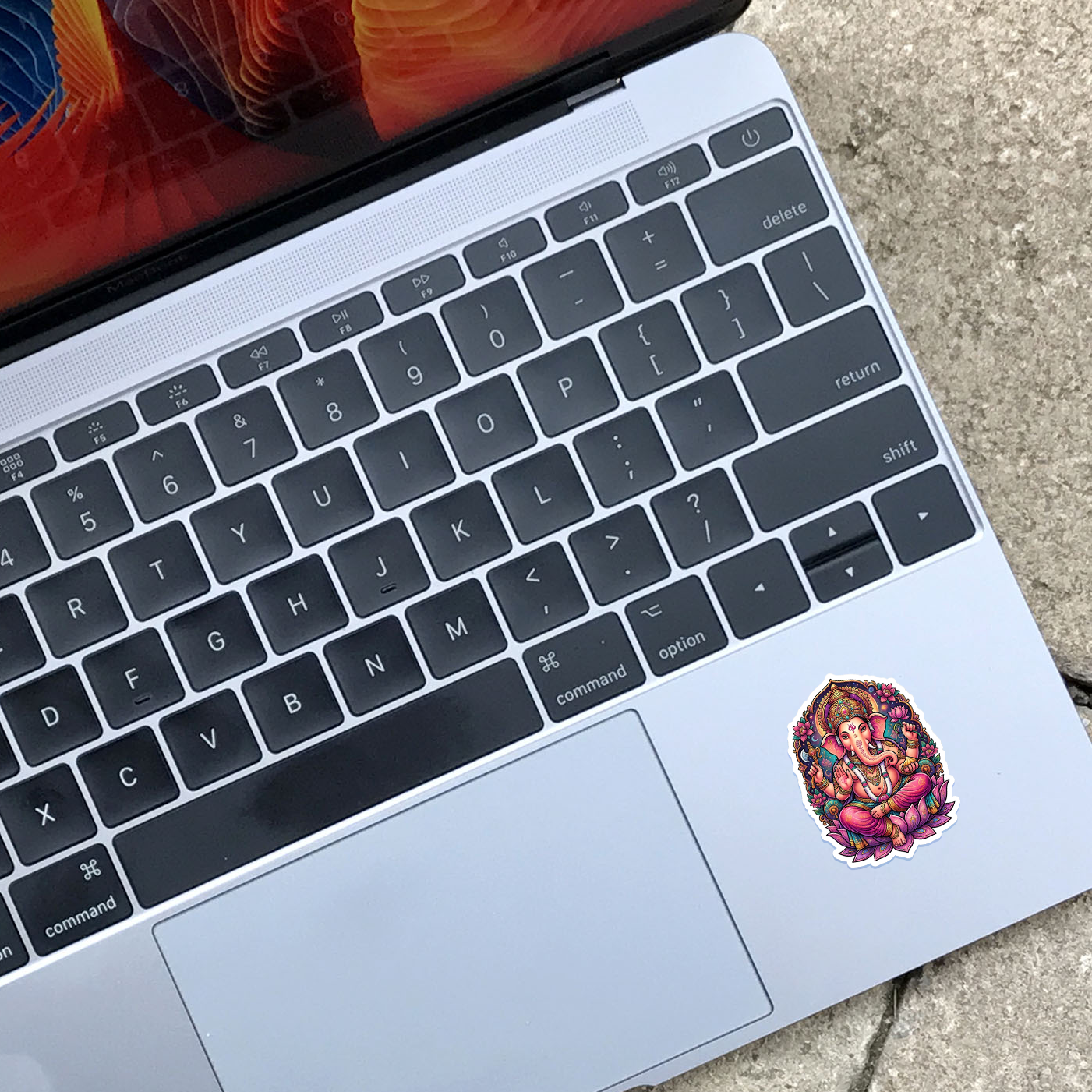 Shri Ganesh Sticker for Laptop, Mobile and Collection