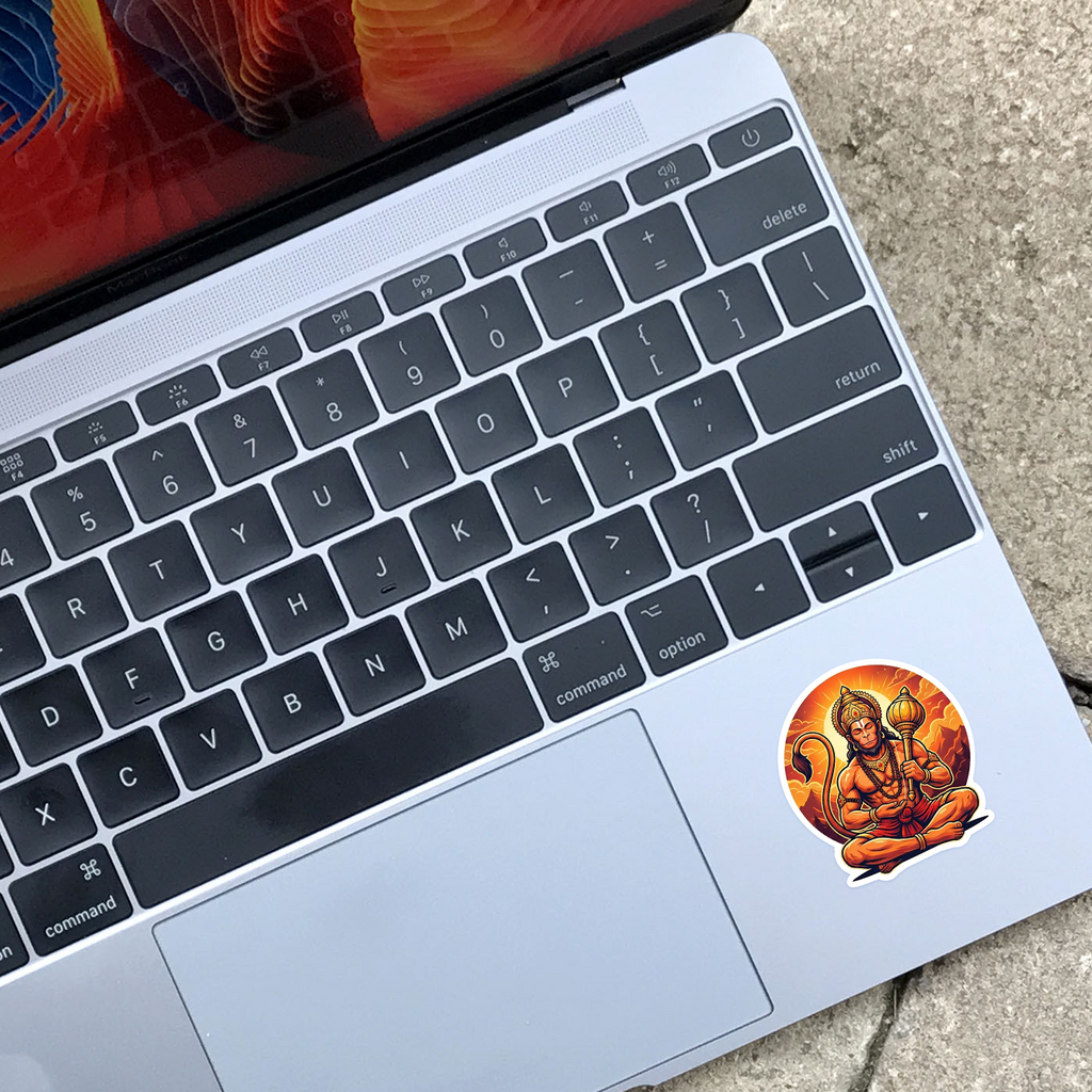 Hanuman Sticker for Laptop, Mobile and Collection