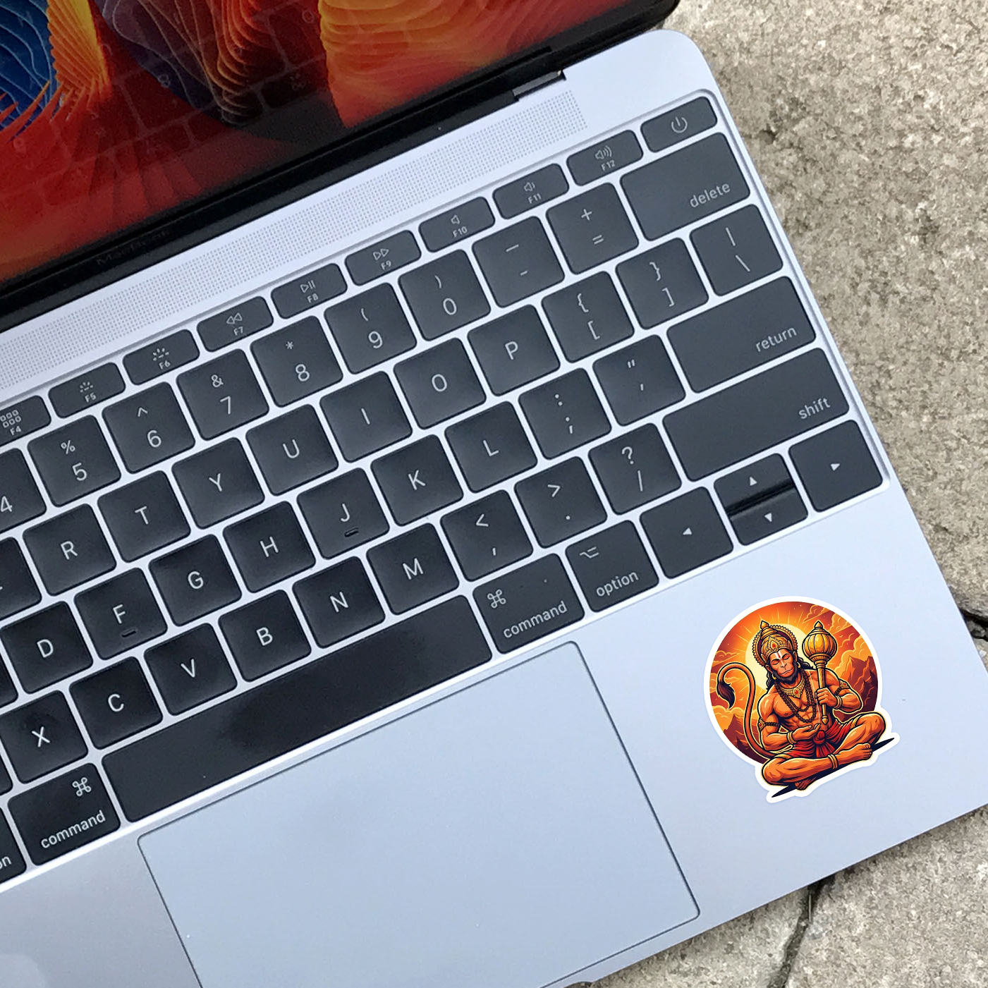 Hanuman Sticker for Laptop, Mobile and Collection