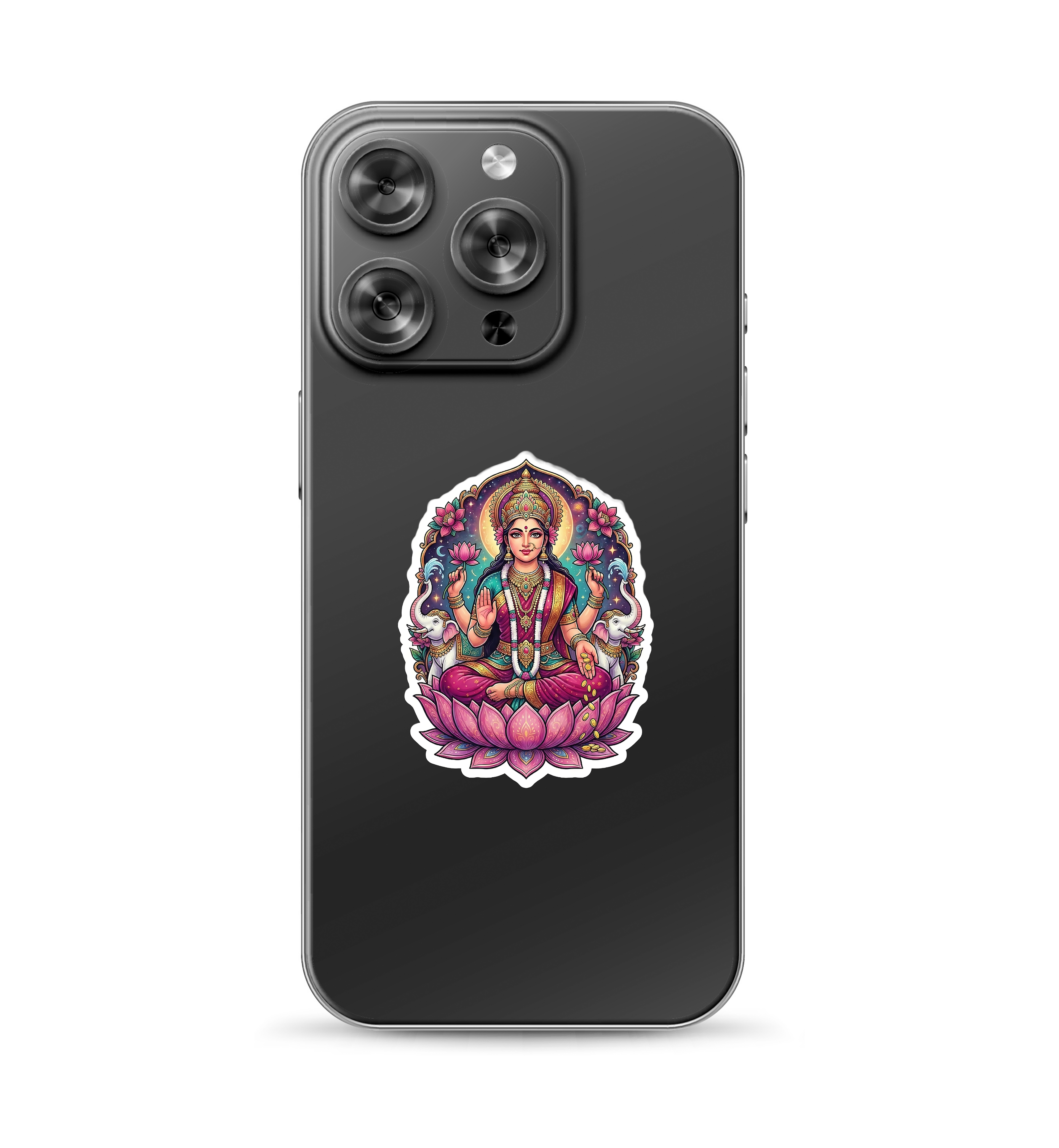 Maa Lakshmi Sticker for Laptop, Mobile etc