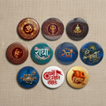 Spiritual Pin Badges & Fridge Magnets Bundle