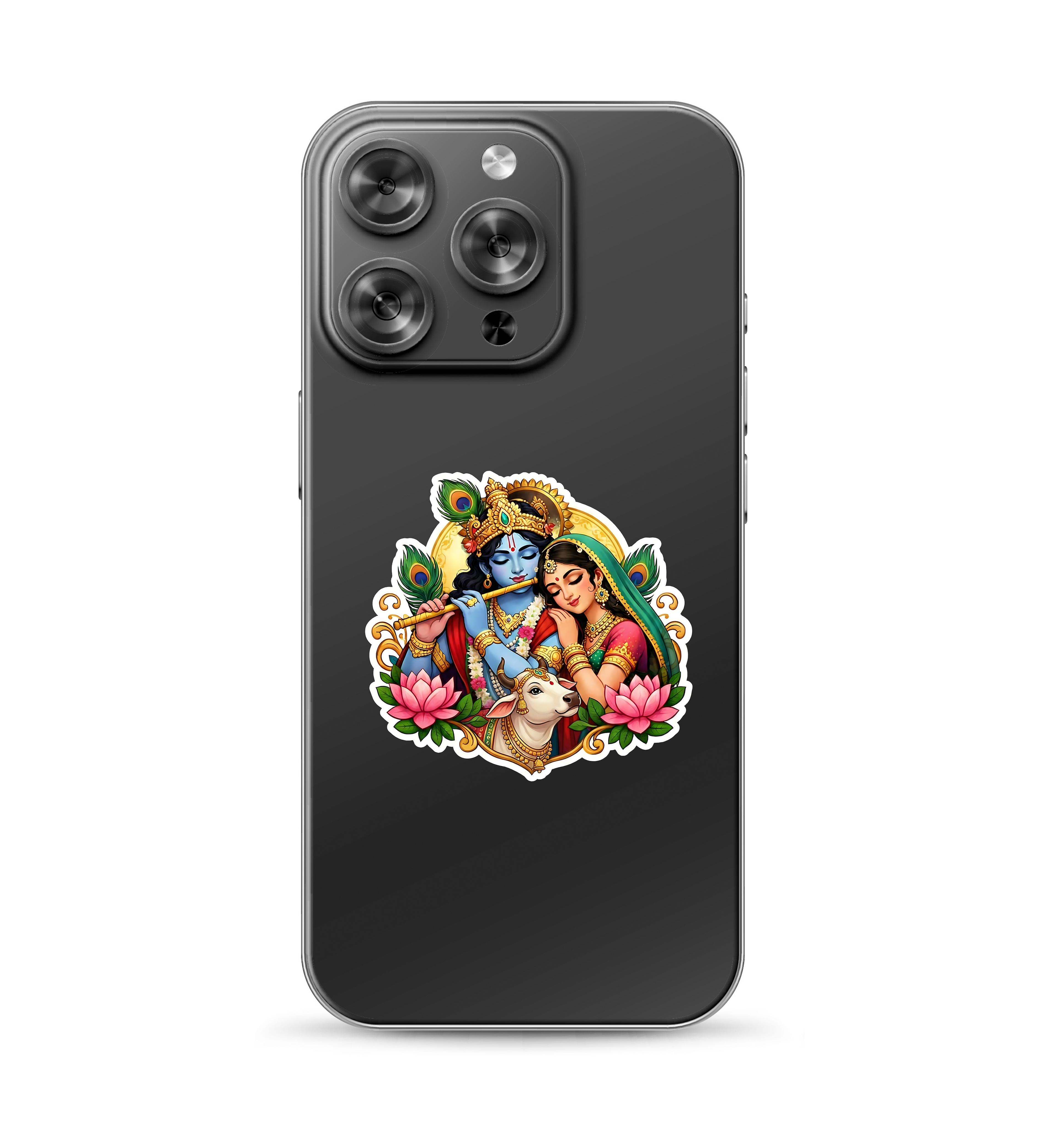 Radhey Krishn Sticker for Laptop, Mobile and Collection