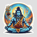 Shiv Sticker for Laptop, Mobile and Collection