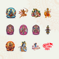The Divine Aura Sticker Bundle (Set of 12)